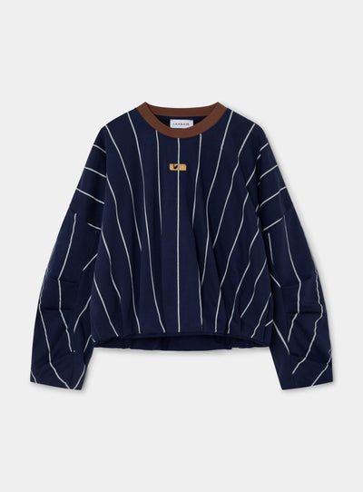 KELLY NAVY STRIPED SWEATSHIRT