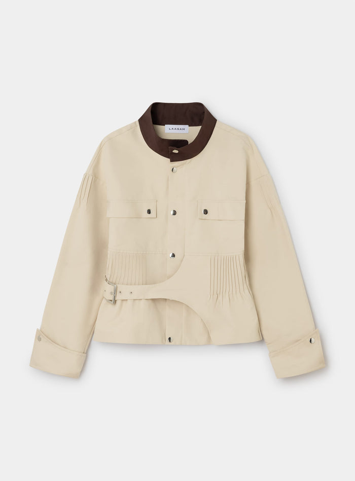 ORLY ECRU SERGE JACKET