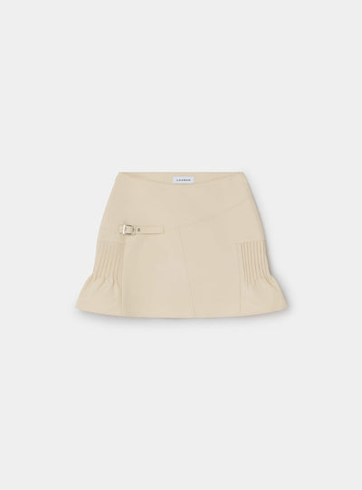 SOLACE ECRU SHORT SKIRT