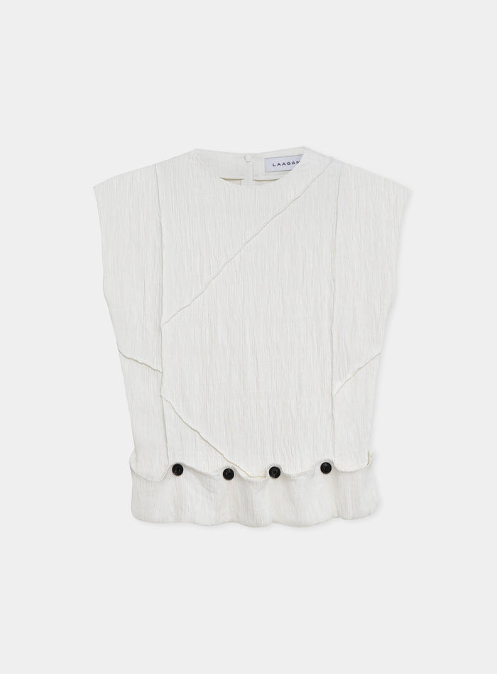 ZANIA ECRU TOP