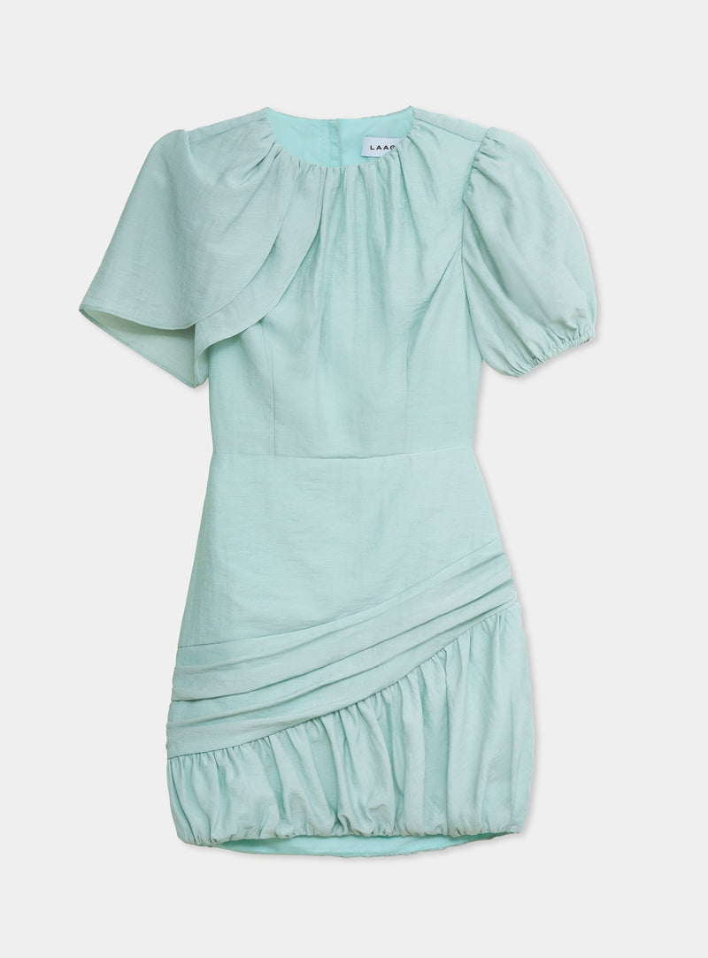 CARINA LIGHT BLUE SHORT DRESS