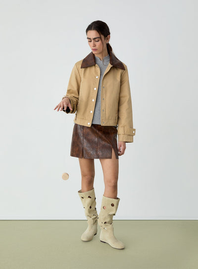 BRAIDY BEIGE JACKET
