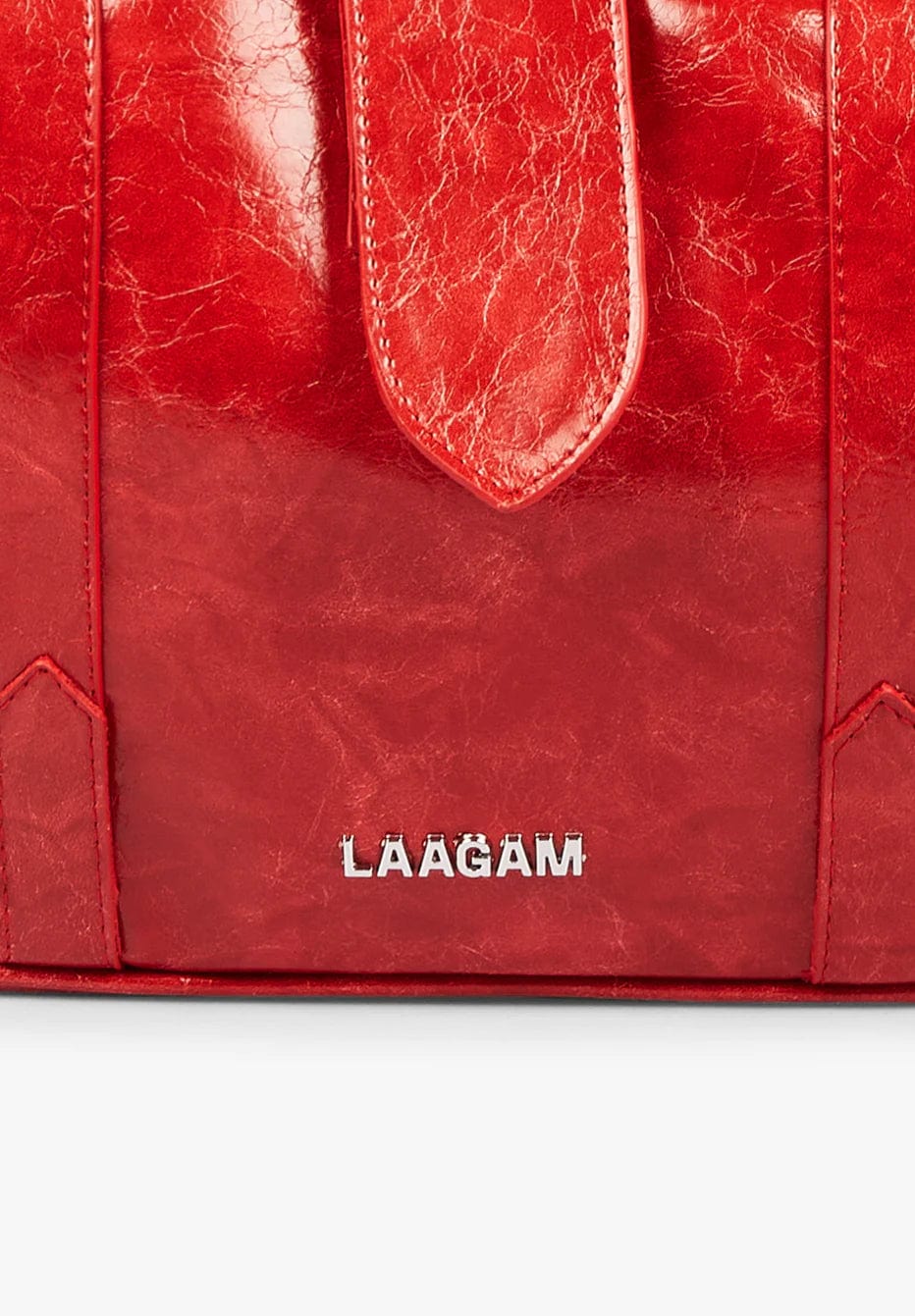 DARLING RED SHOPPER BAG