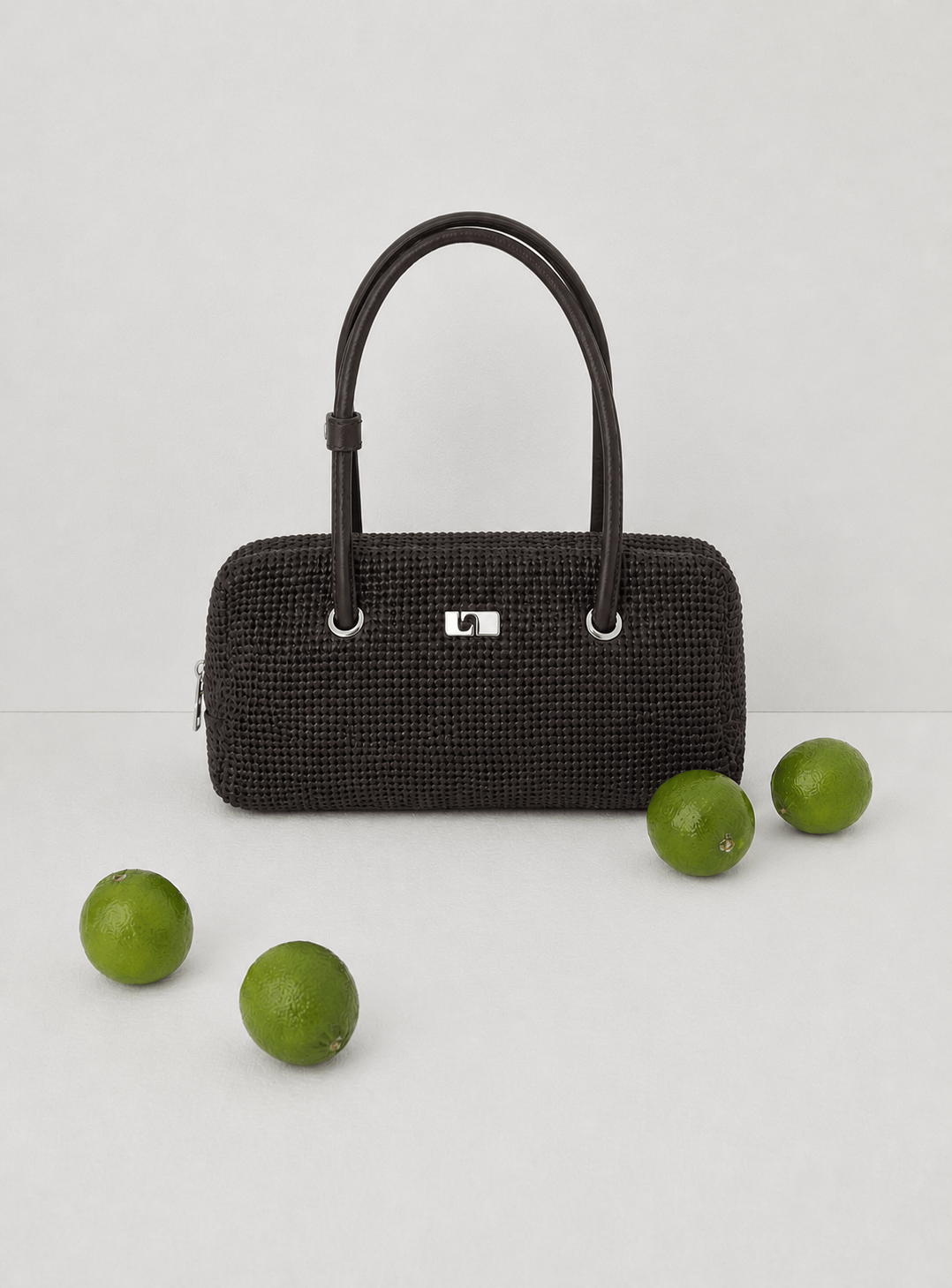 JODIE RAFFIA BROWN BAG