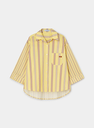 CAOS BUTTER STRIPED SHIRT
