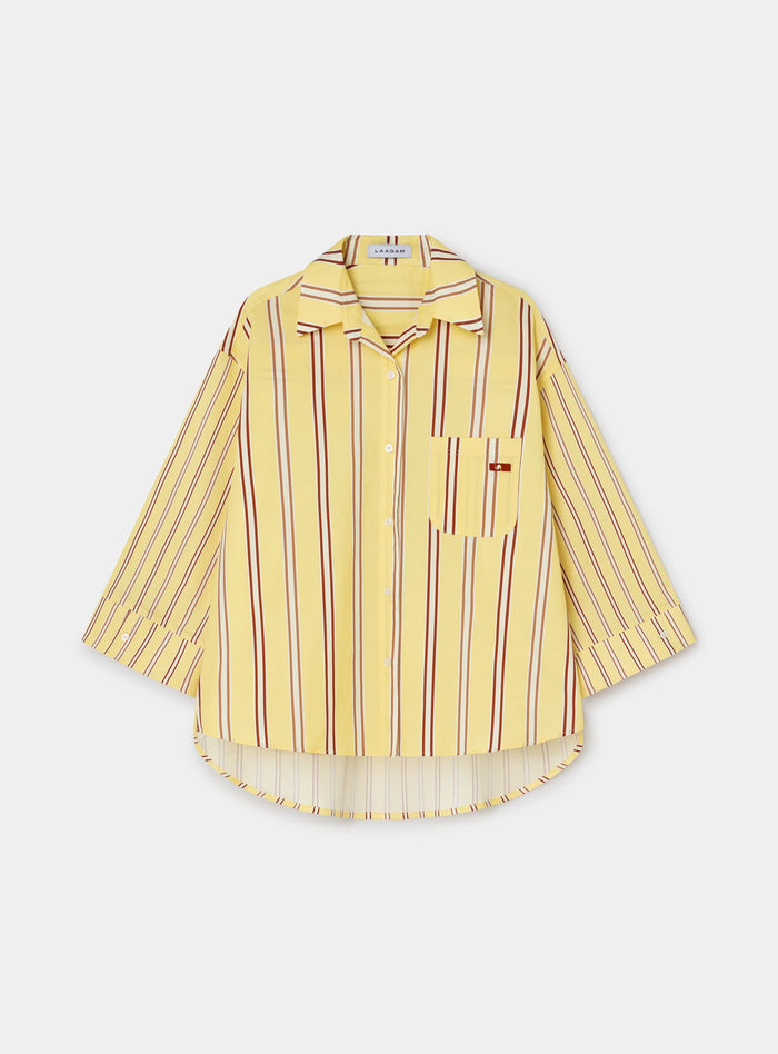 CAOS BUTTER STRIPED SHIRT