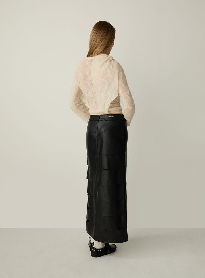 CLOSH BLACK MIDI SKIRT