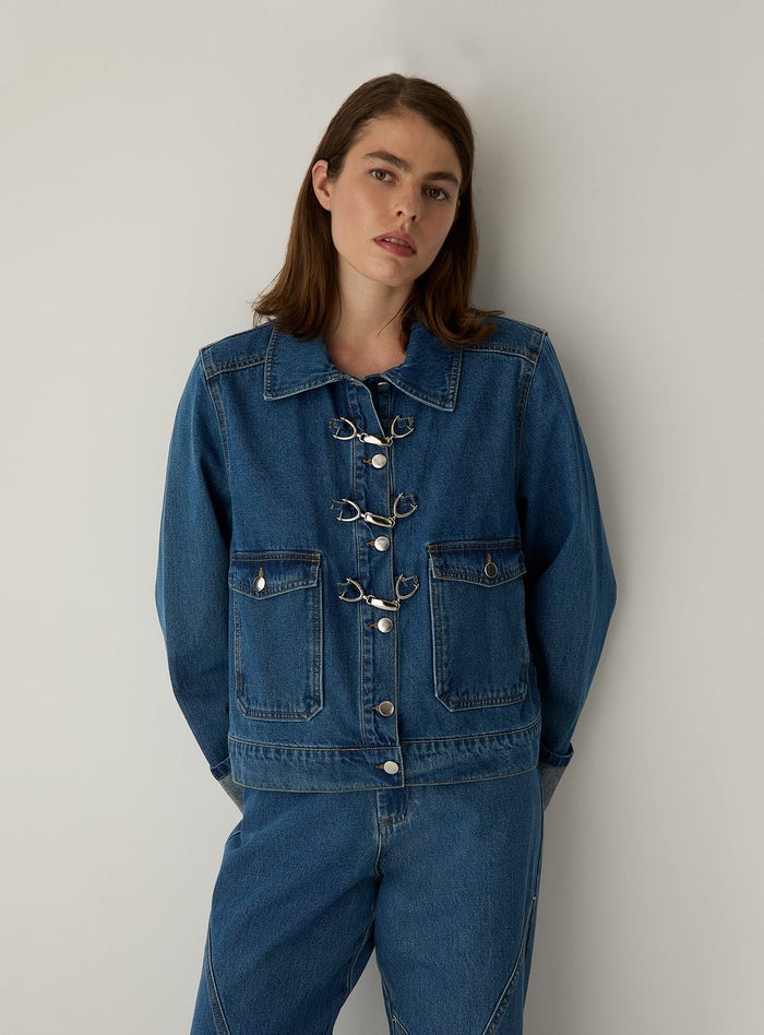 DALSTON INDIGO DENIM JACKET