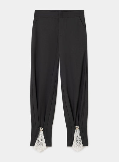 IVAH GREY TAILORED PANTS