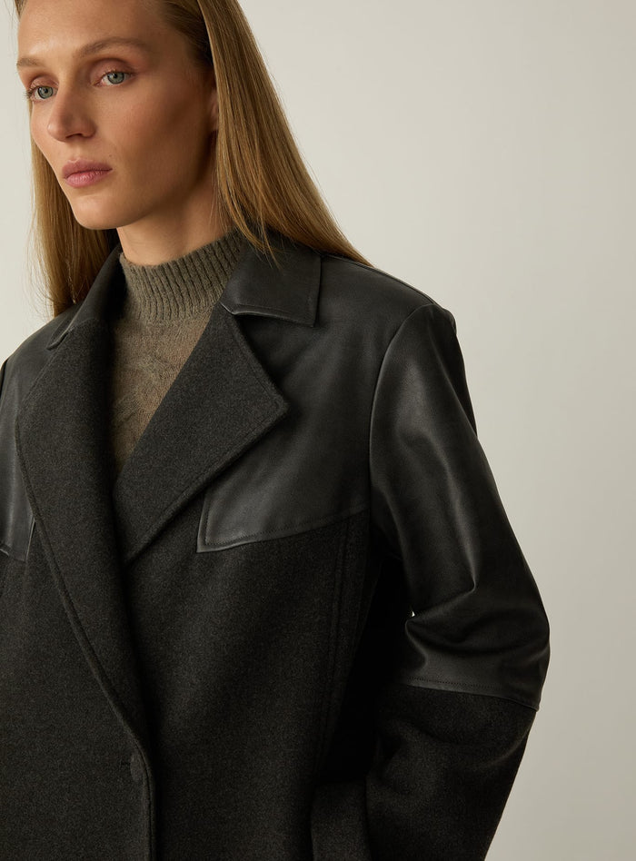 KONGSBERG GREY LONG COAT