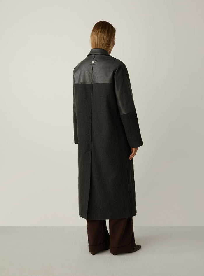 KONGSBERG GREY LONG COAT