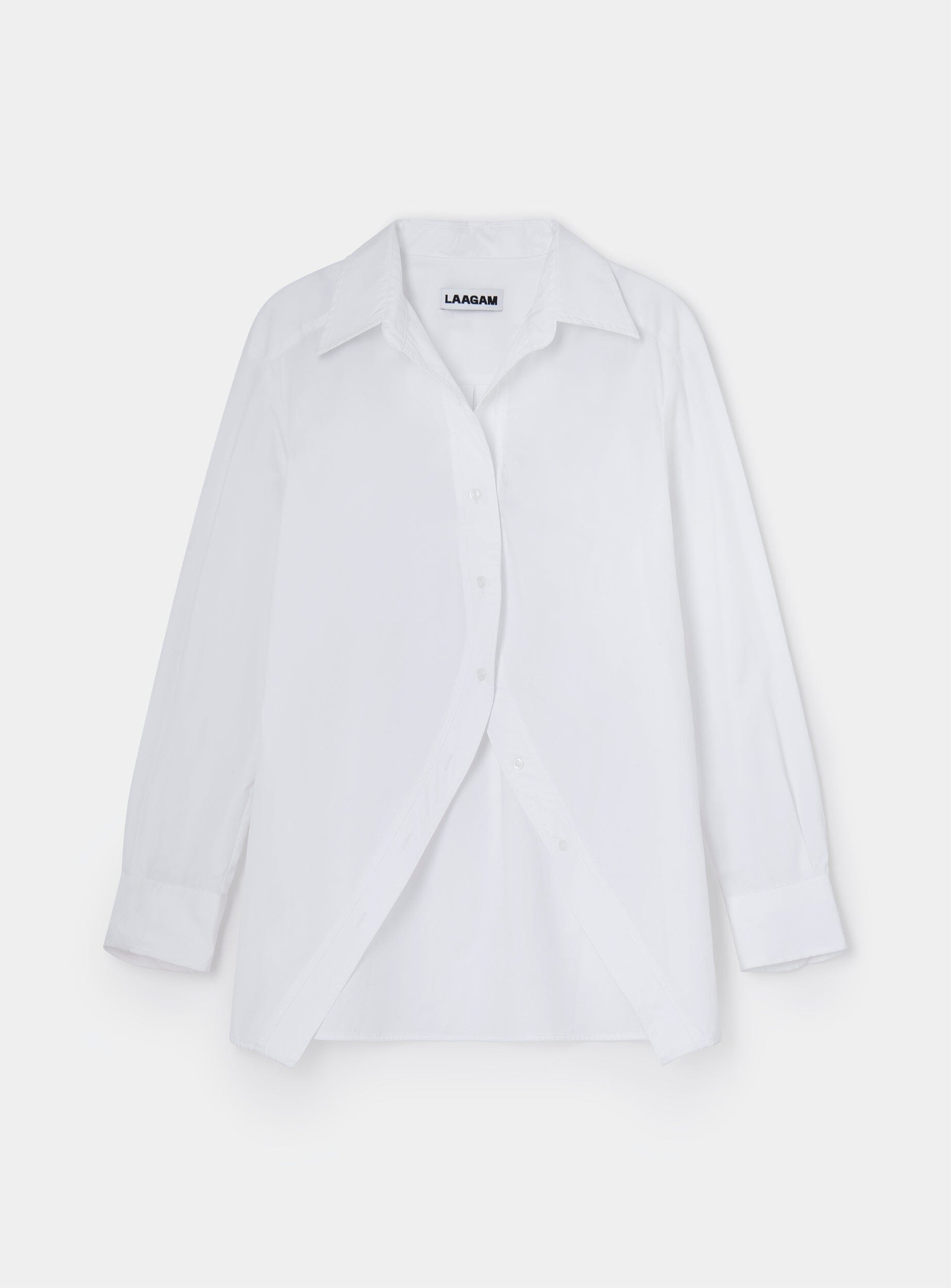 NO BOYFRIEND WHITE SHIRT – LAAGAM