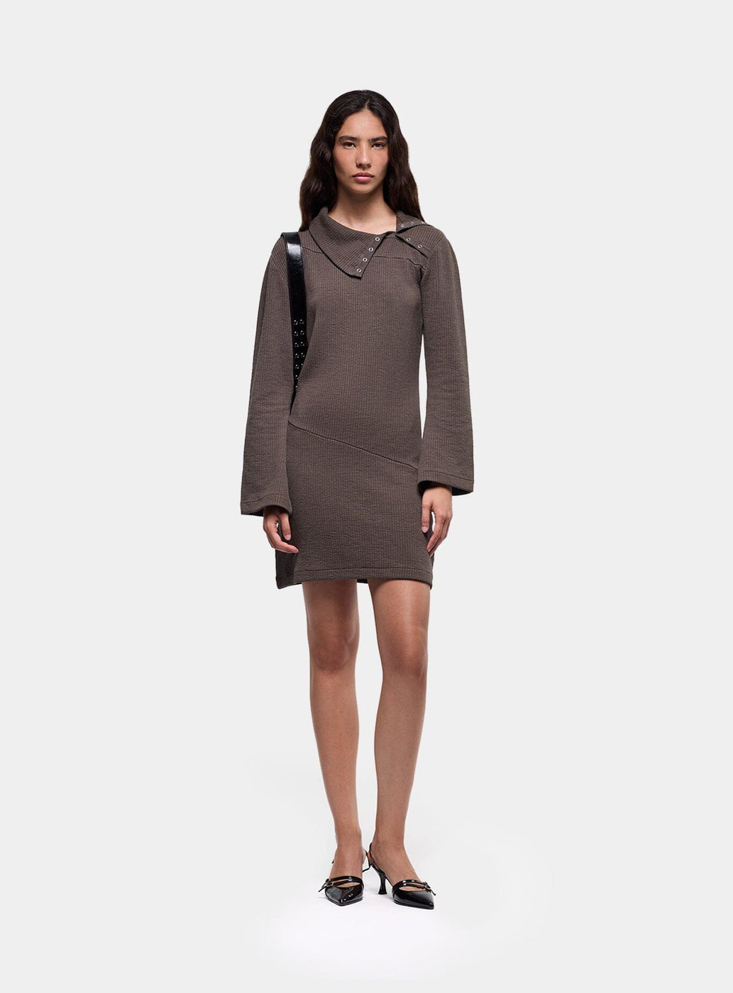 ANOUK GREY SHORT DRESS