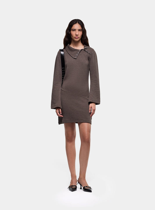ANOUK GREY SHORT DRESS