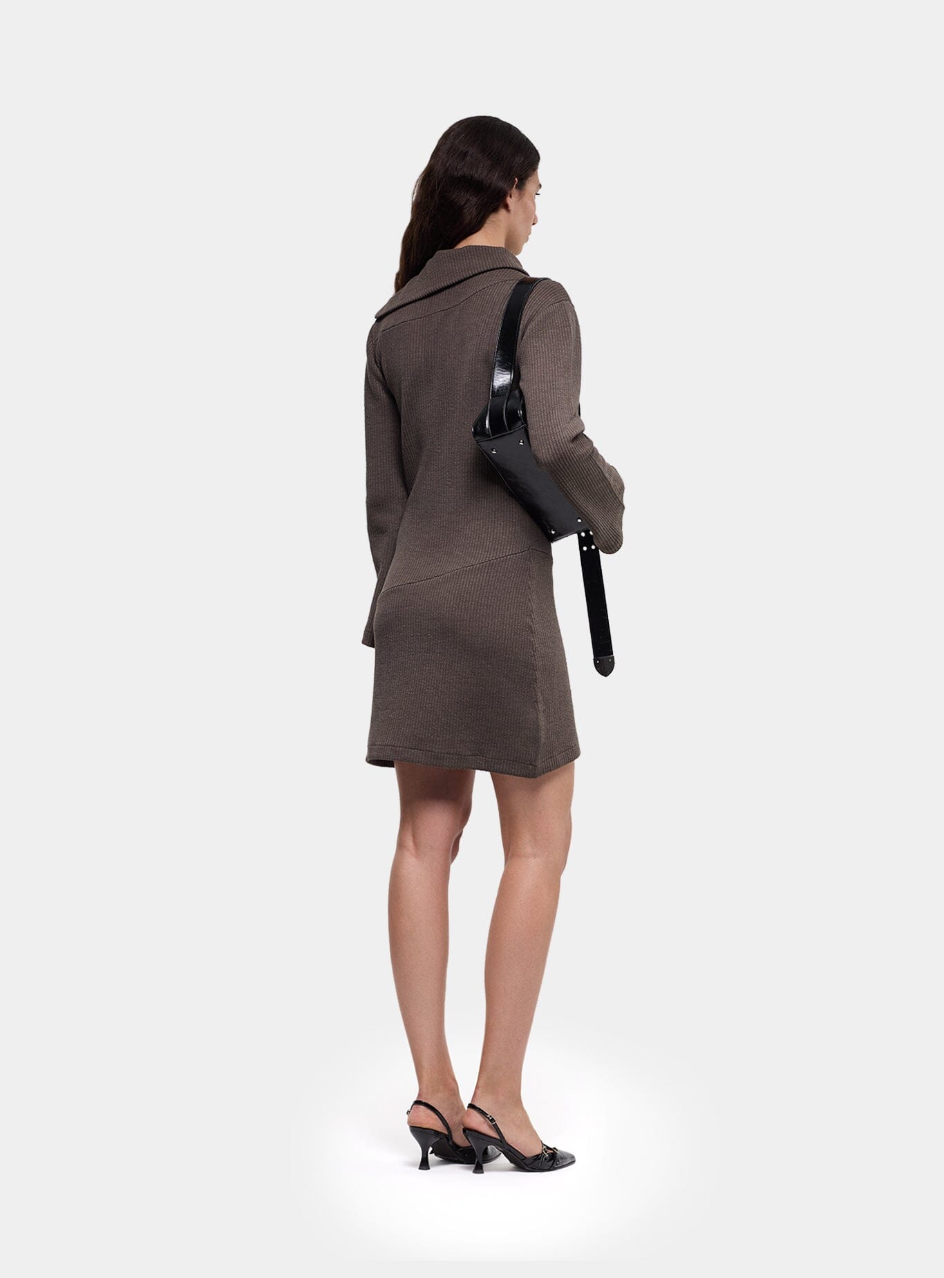 ANOUK GREY SHORT DRESS