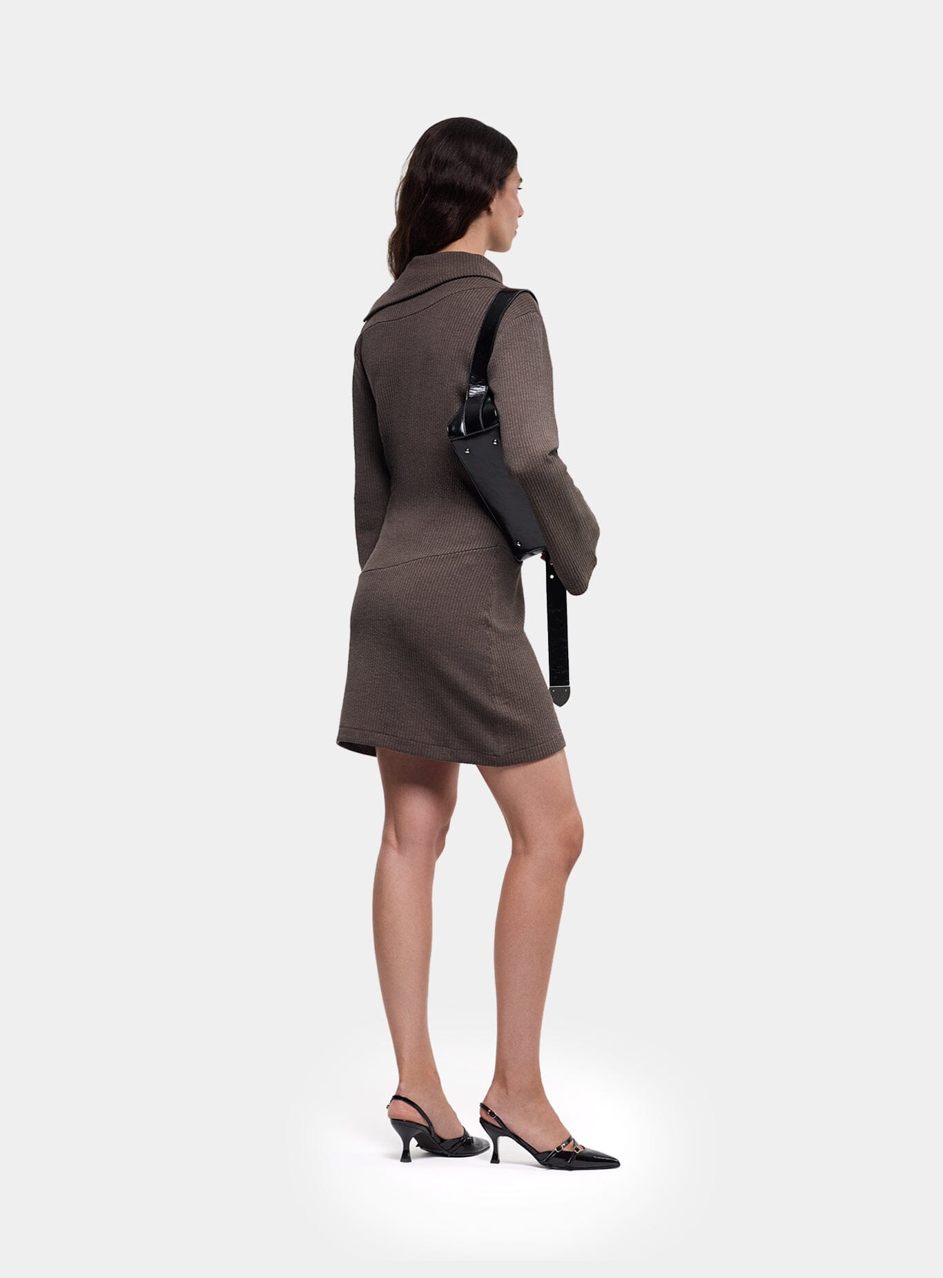 ANOUK GREY SHORT DRESS