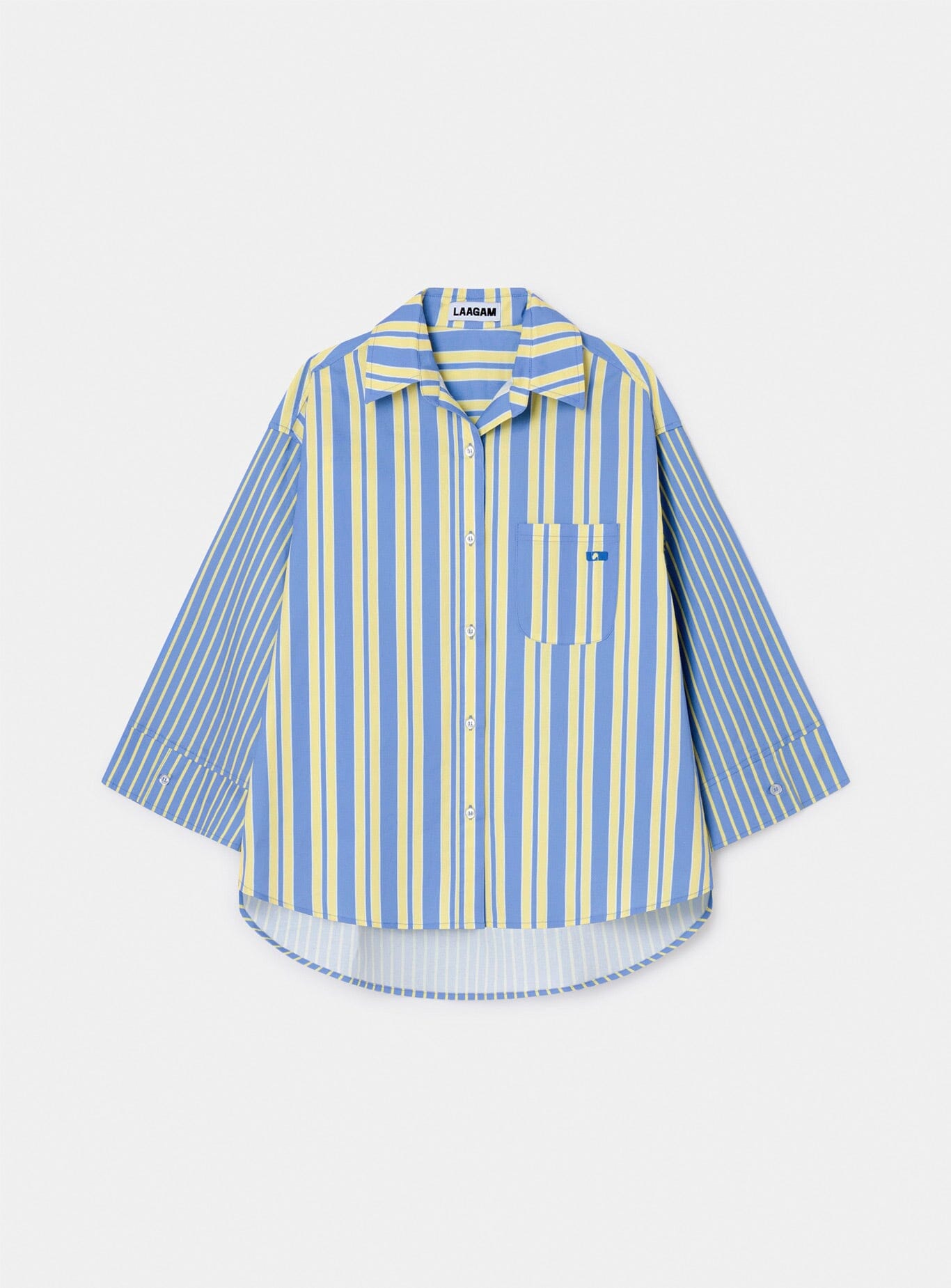 CAOS BLUE POPLIN SHIRT