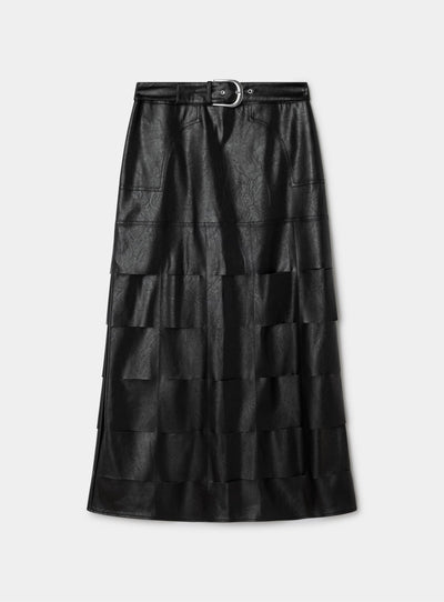 CLOSH BLACK MIDI SKIRT