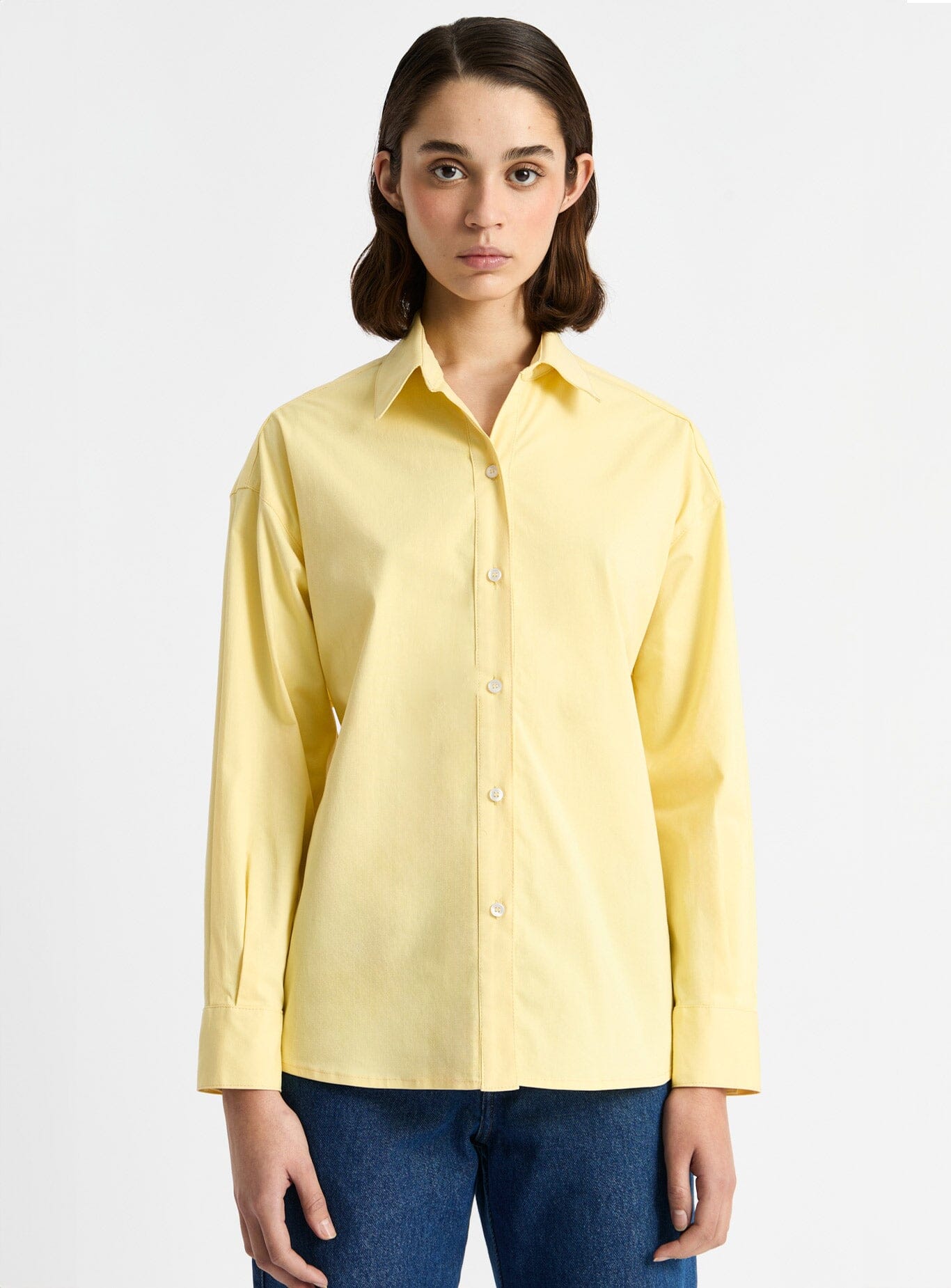 COBA BUTTER CUT-OUT SHIRT