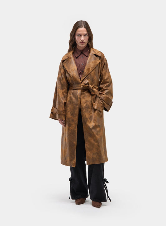 COBRA BROWN TRENCH