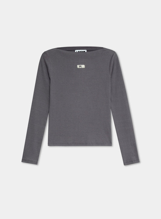 EMORY GREY LONG SLEEVE T-SHIRT