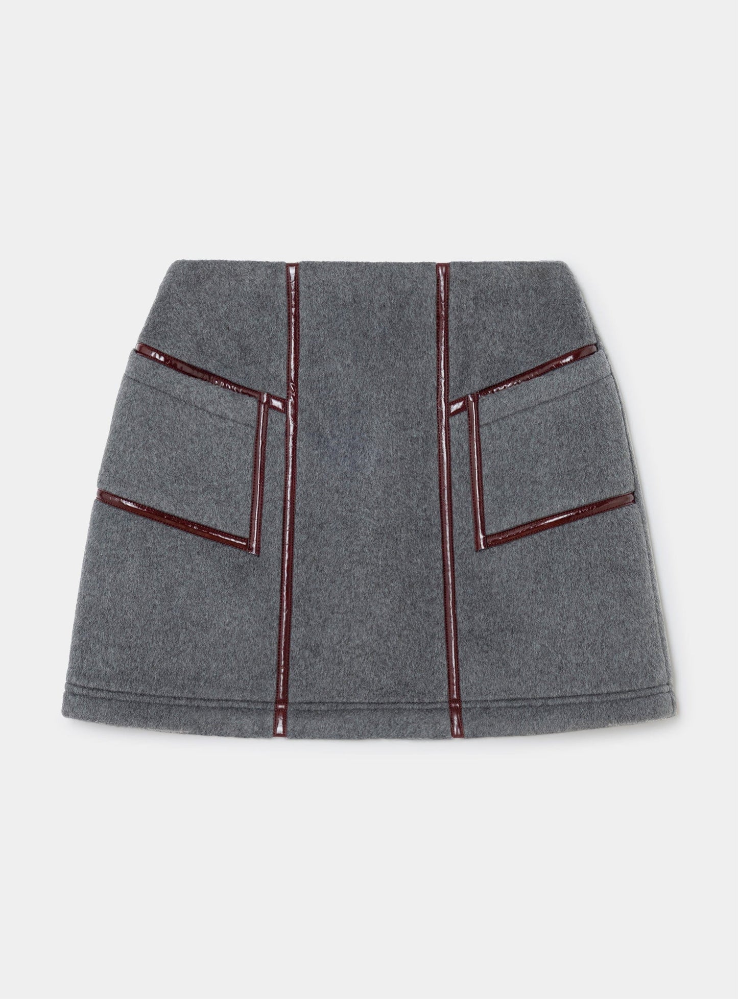 FRANKIE GREY SHORT SKIRT