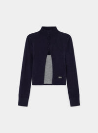 HALSEY NAVY CARDIGAN