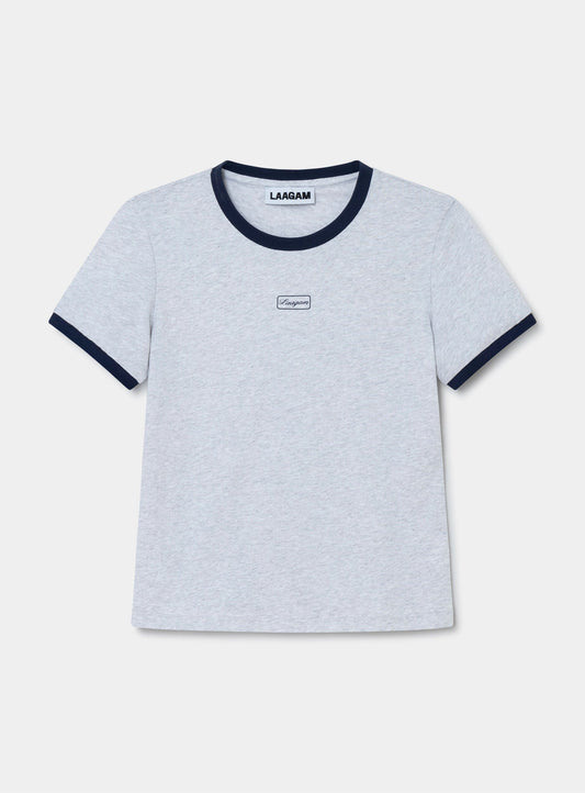 HERA GREY LOGO T-SHIRT