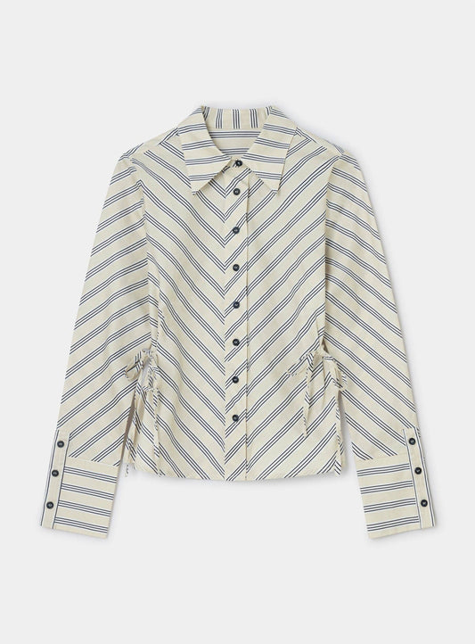 OPERA BLACK & WHITE STRIPED SHIRT