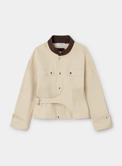 ORLY ECRU SERGE JACKET