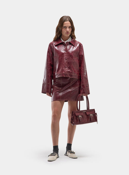 ALEXA BURGUNDY JACKET