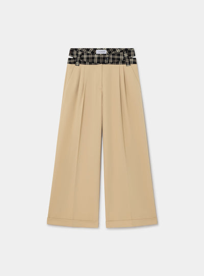 SMITH SAND TAILORED PANTS