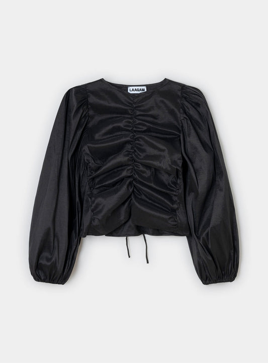 VIVIENNE BLACK BLOUSE