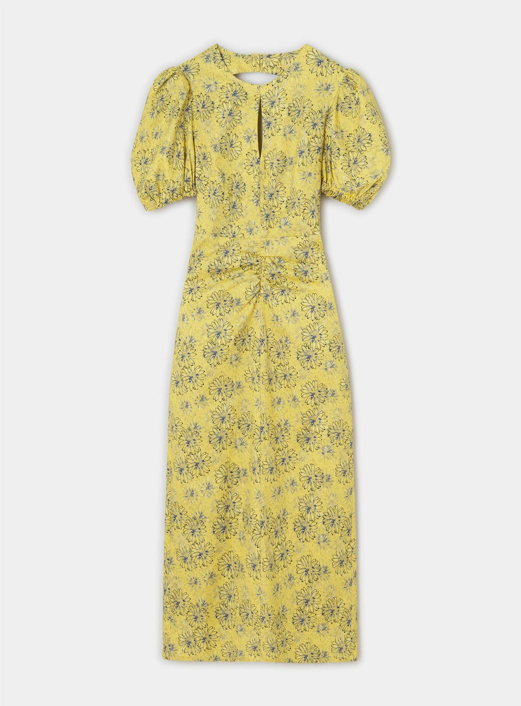 PROVENCE NAYA YELLOW MIDI DRESS