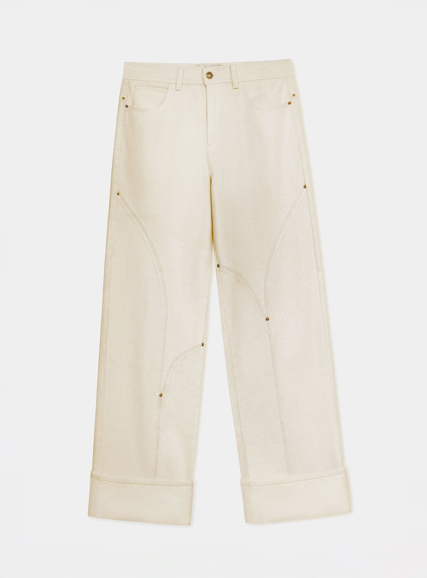 DALLAS ECRU DENIM PANTS