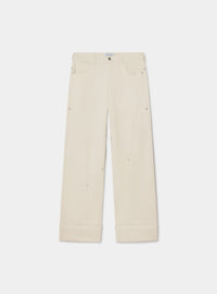 DALLAS ECRU DENIM PANTS
