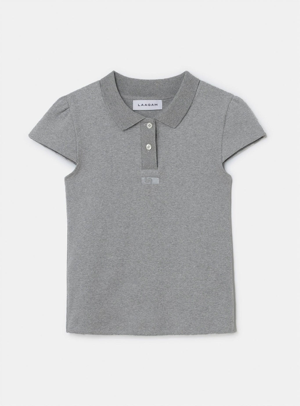 ERYA GREY POLO T-SHIRT