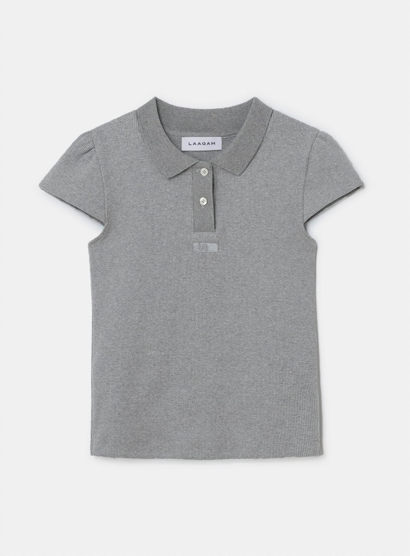 ERYA GREY POLO T-SHIRT