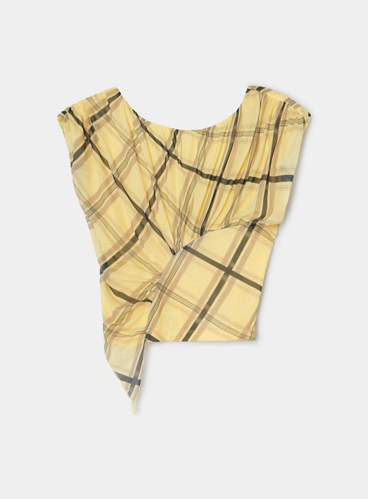 GEMINI BUTTER DRAPED TOP