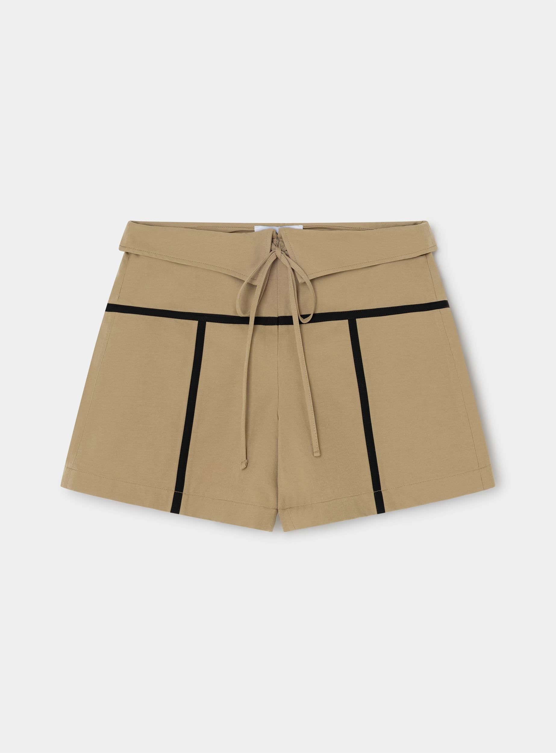 Kali Camel Short Pants | LAAGAM