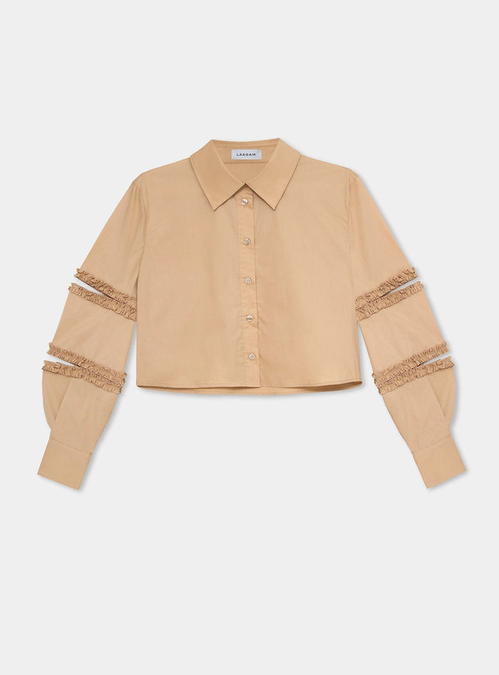 MUNA SAND CUT-OUT SHIRT