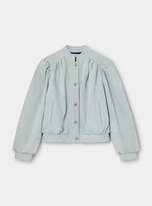 ROBY LIGHT BLUE BOMBER JACKET