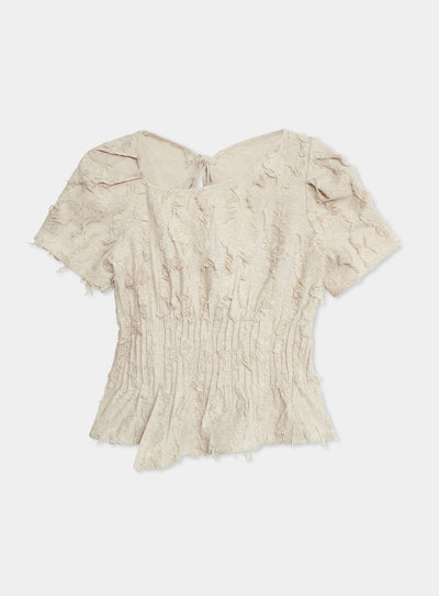 VAIANA ECRU BLOUSE
