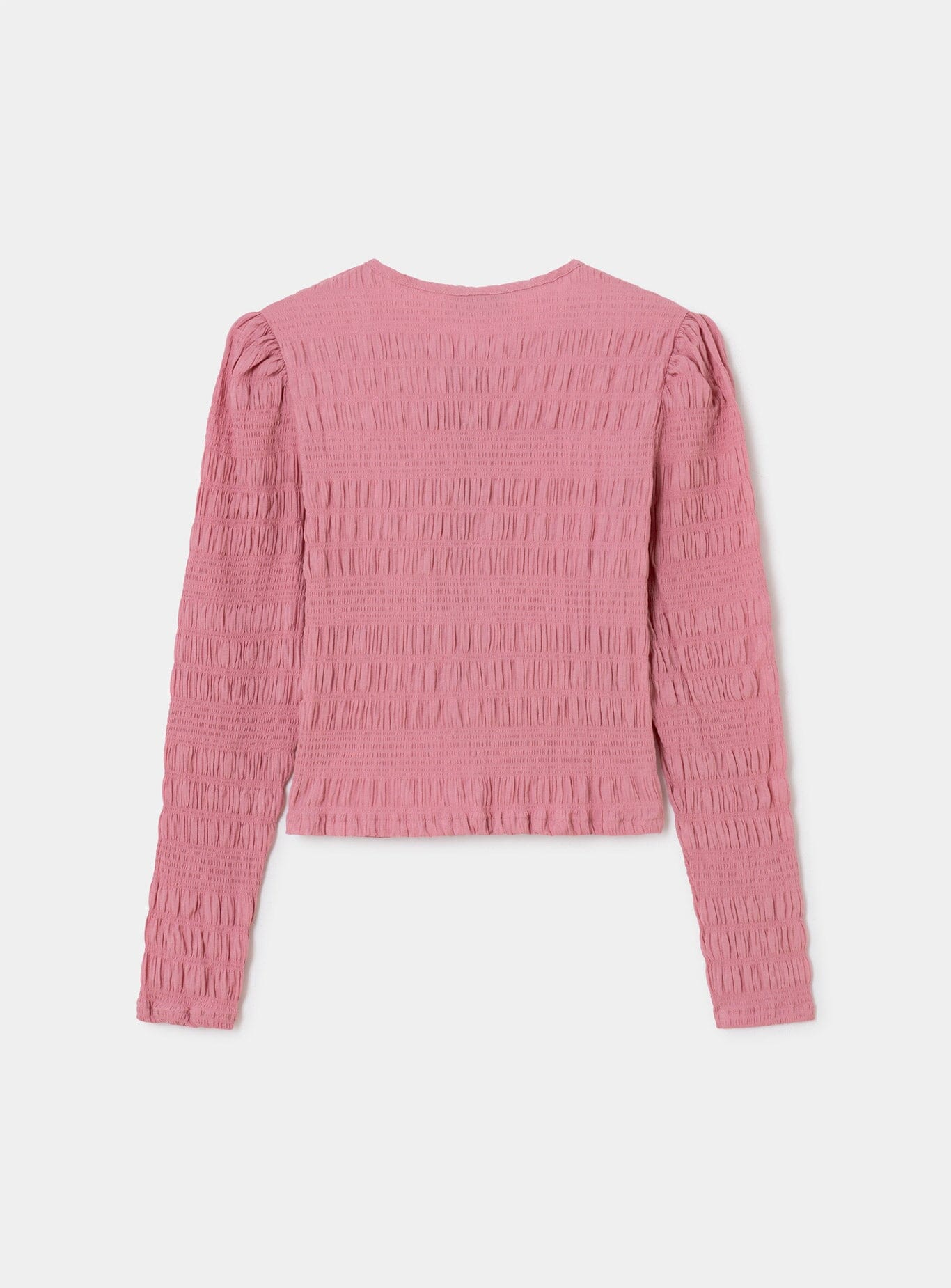 BABET PINK TEXTURED BLOUSE