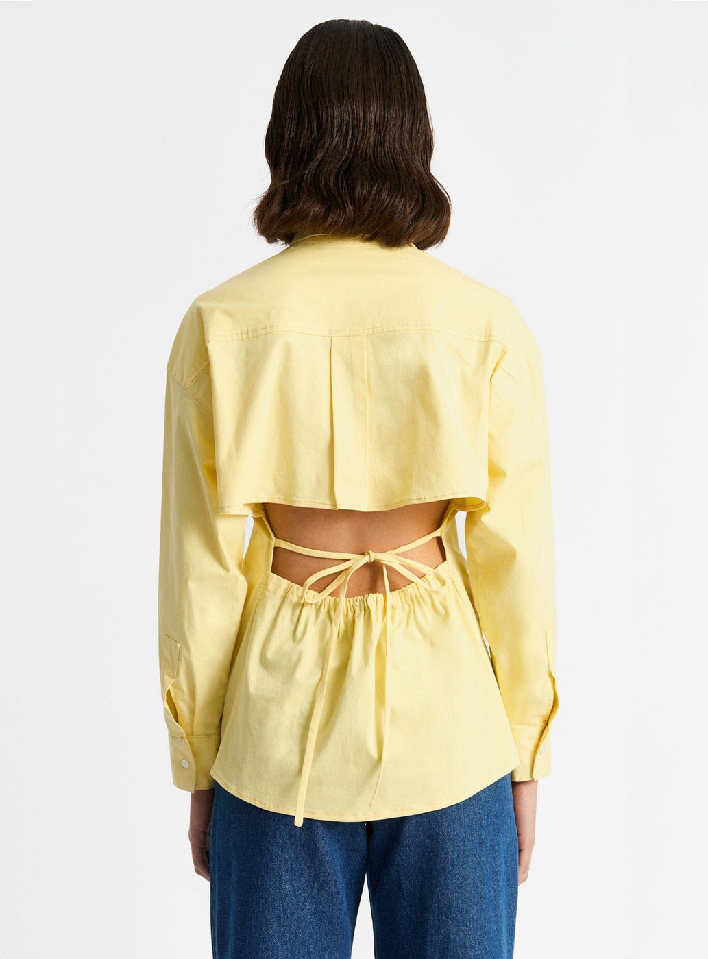 COBA BUTTER CUT-OUT SHIRT