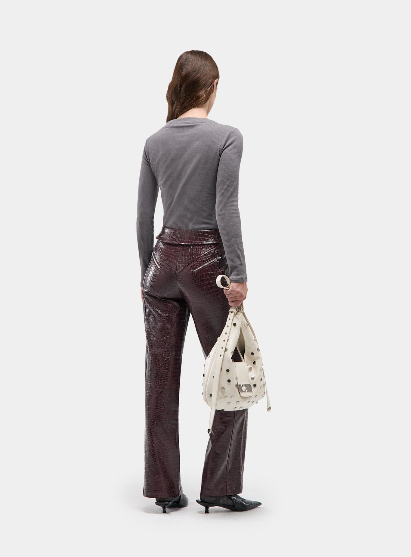 EMORY GREY LONG SLEEVE T-SHIRT