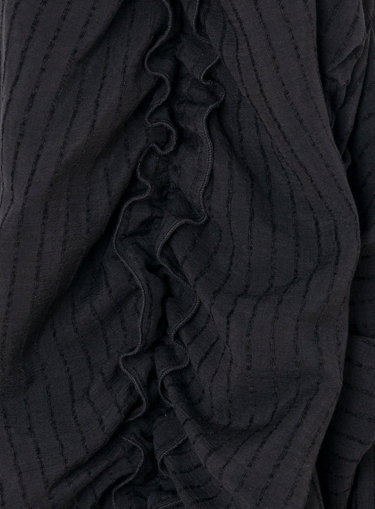 GOYA BLACK PUFF SLEEVE BLOUSE