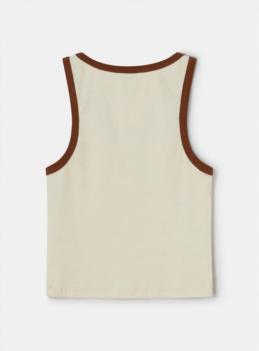 KELSI ECRU TANK TOP