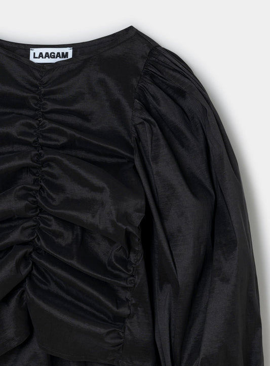 VIVIENNE BLACK BLOUSE