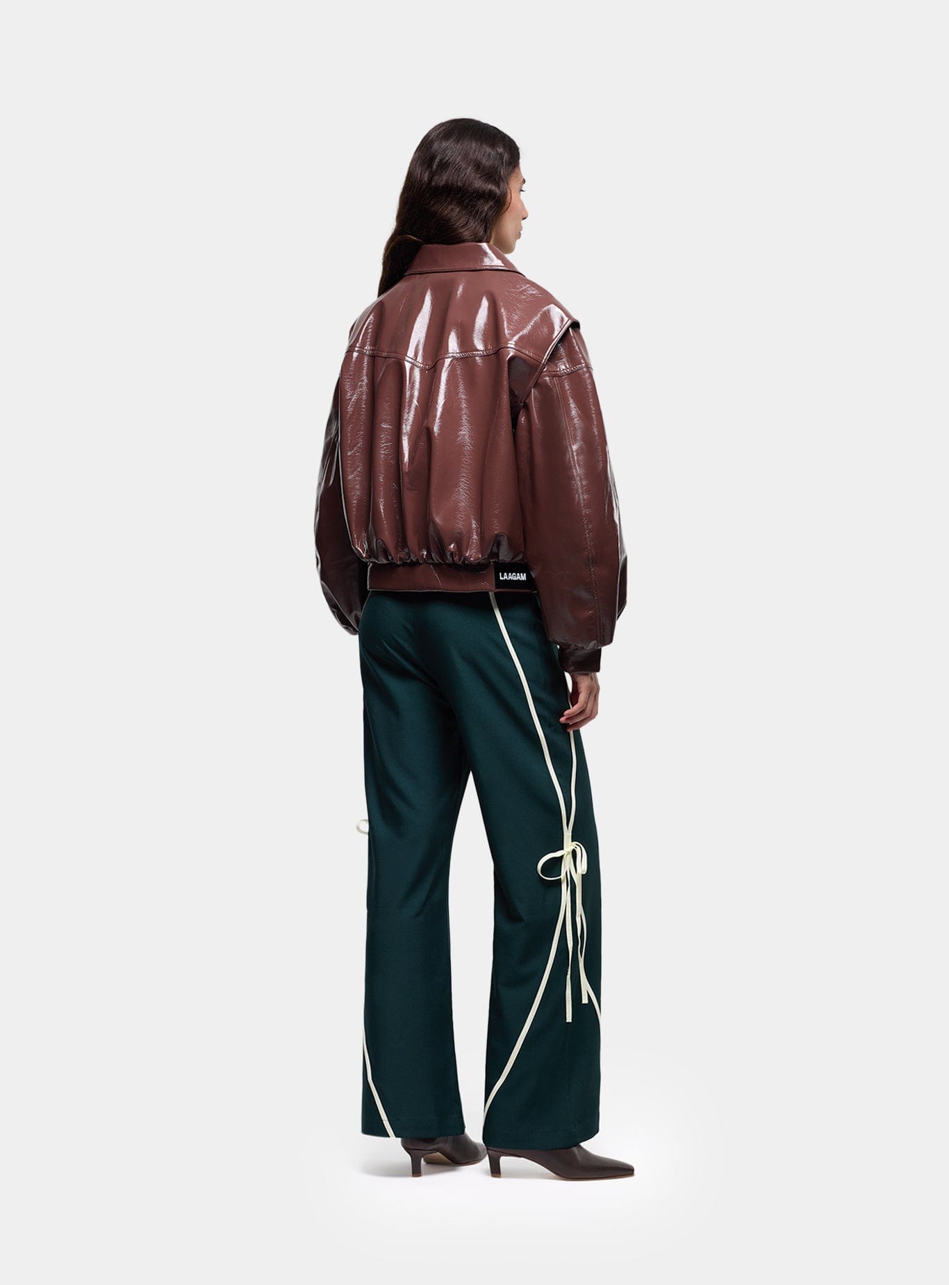 CUPIDO BROWN BOMBER JACKET